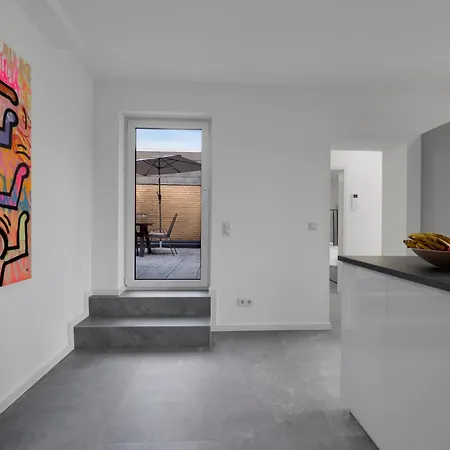 Luxus Apartment 150Qm 3 Sz Bis 8 Pers Terrasse Messe Duesseldorf 15 Min * Нойс