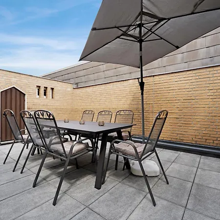 Апартаменты Luxus Apartment 150Qm 3 Sz Bis 8 Pers Terrasse Messe Duesseldorf 15 Min Нойс